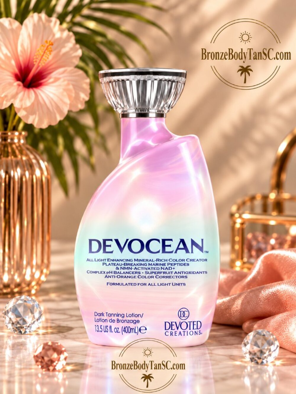 ☀️Devocean☀️ Devoted Creations - Dark All Light - Tanning Lotion 13.5oz